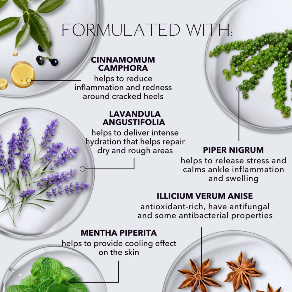 different ingredients