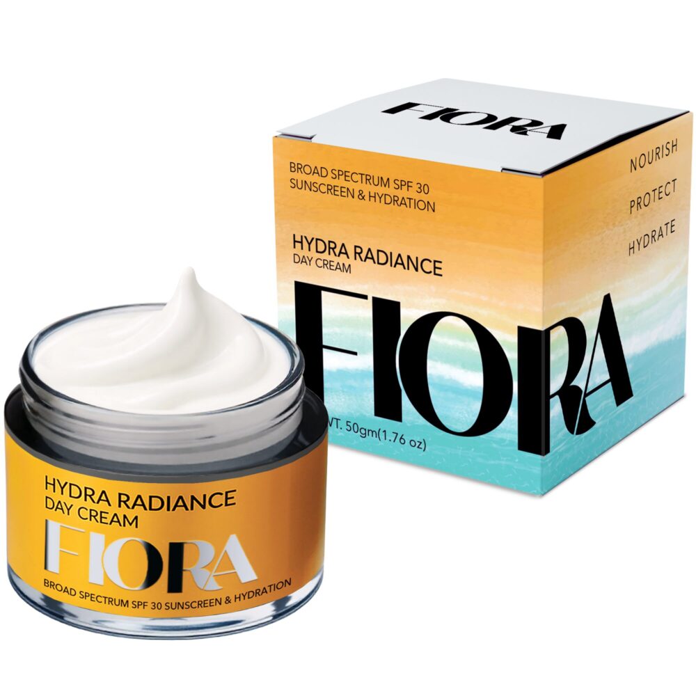 yellow day cream jar and box anti-aging